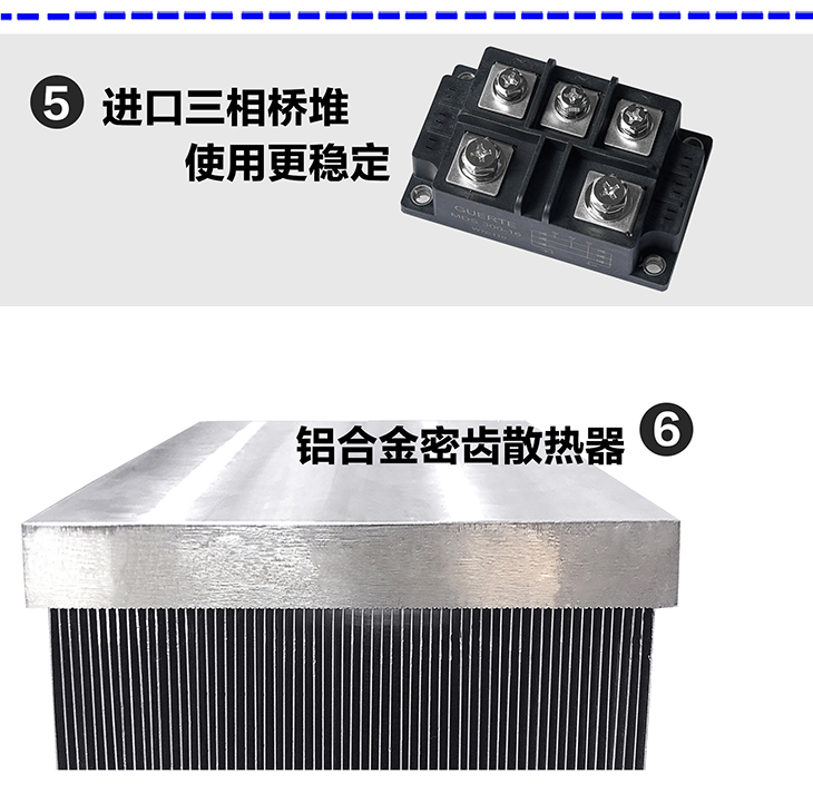 三相變頻電磁加熱機(jī)柜元件